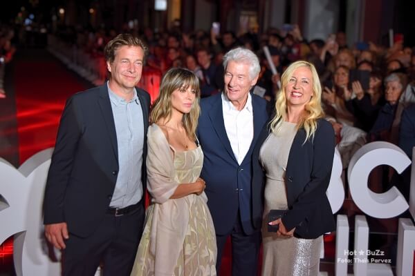 Richard Gere, Barbara Miller, Philip Delaquis y Alejandra Gere - BCN Film Fest 2025