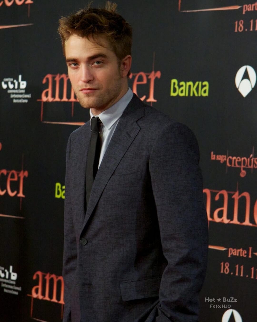 "Twilight: Breaking Dawn – Part 1" premiere, Barcelona - Robert Pattinson